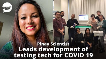 Pinay scientist leads development of COVID-19 testing technology in Switzerland | PEP Specials