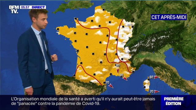 Des nuages à l'est et du ciel bleu sur le reste du pays ce mardi