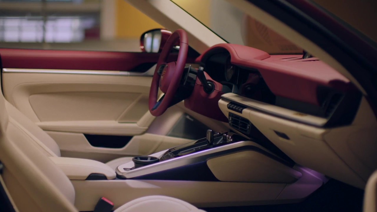 Die 911 Targa 4S Heritage Design Edition - Das Interieur