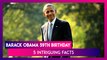 Barack Obama 59th Birthday: Five Interesting Facts About The Former US President