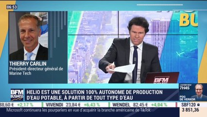 Thierry Carlin (Marine Tech) : Helio, une solution 100% autonome de production d'eau potable - 04/08