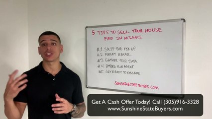 5 Tips to Sell Your Home Fast in Miami!