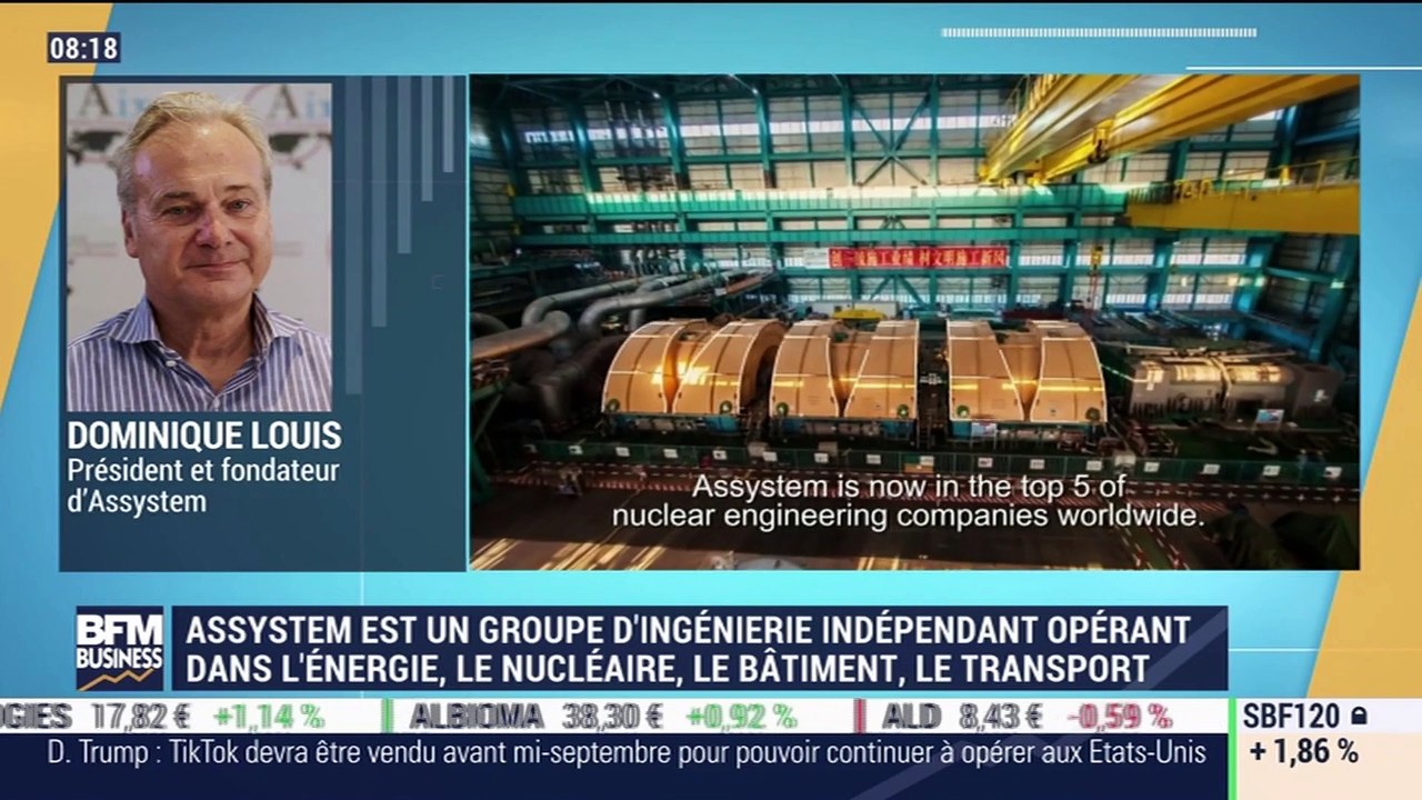 Dominique Louis (Assystem) : Le nucléaire, grand absent de débats autour de la transition énergétique - 04/08