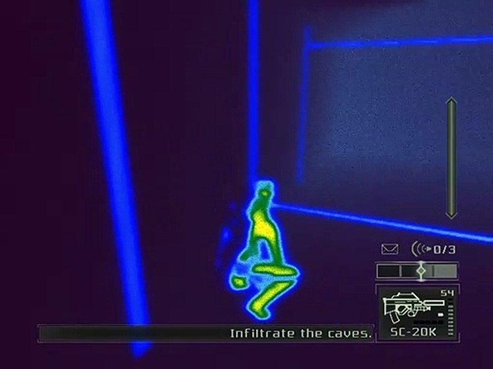 Tom Clancy`s Splinter Cell Pandora Tomorrow MIssion# Infiltrate The Caves Part(2)