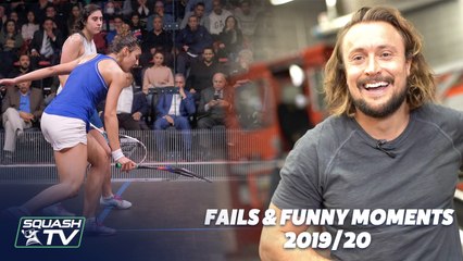 Squash: NotShots, Funny Moments and Fails - 2019 20