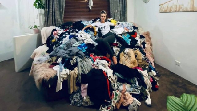 Cette maman de 4 enfants arrête de ranger le linge pendant 2 mois, le résultat est dingue