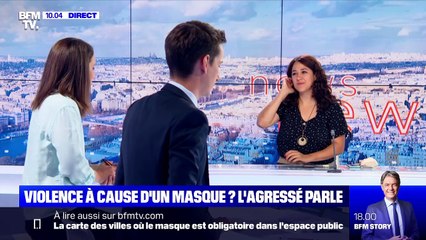 Violence à cause d'un masque, l'agressé parle - 04/08