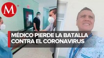 Muere a causa del Covid-19 médico que donó caretas a sus colegas