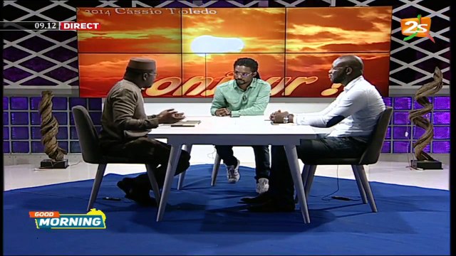 #2STVLIVE AMARY FALL DANS GOOD MORNING DU 04 AOUT 2020 AVEC PAPE SIDY FALL ET LAMINE BA