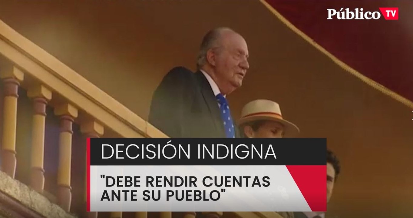 Irene Montero: "La huida del rey emérito es una decisión indigna avalada por la Casa Real"