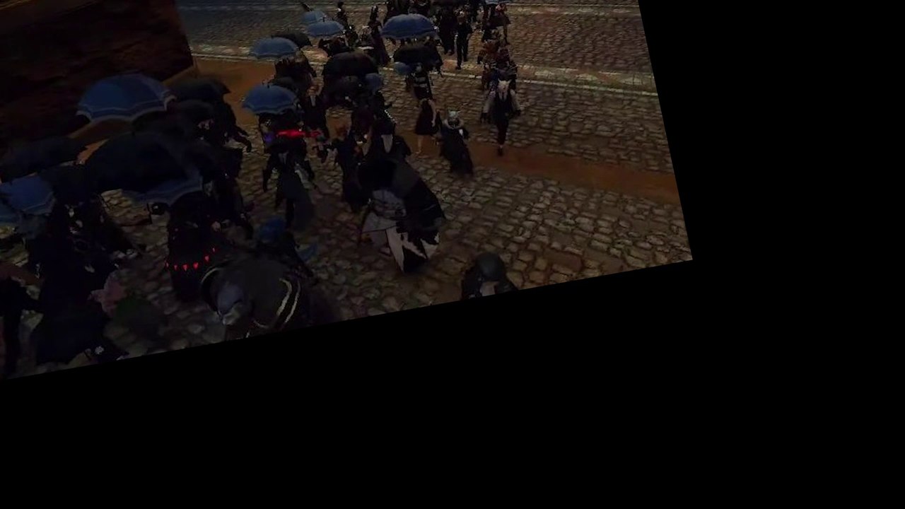 The FIRST MMORPG Funeral Raid