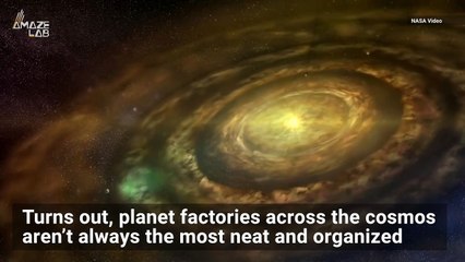 Stirred-Up Planet Factory Complicates Our Understanding of Planet Formation