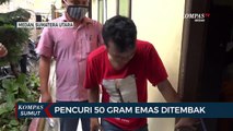 Polisi Tembak Pencuri 50 Gram Emas di Medan