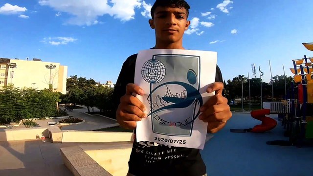 FIG Virtual Parkour Freestyle Competition Men's Finalist 4 | Yasin Hematinezhad
