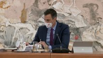 Sánchez preside la reunión del Consejo de Ministros en Moncloa