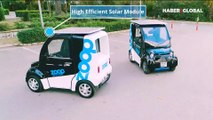 Elektrikli scooter'dan sonra elektrikli mini araç da yola çıktı! 