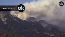 Un incendio forestal en California obliga a evacuar a casi 8.000 personas