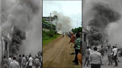 #Vijayasripharma : విశాఖలో Vijayasri Pharma కంపెనీలో పేలుడు... ఎగసిపడ్డ మంటలు..! || Oneindia Telugu