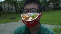 ‘Ramen’ face mask is Japanese artist’s answer to glasses fogging up from pandemic protection