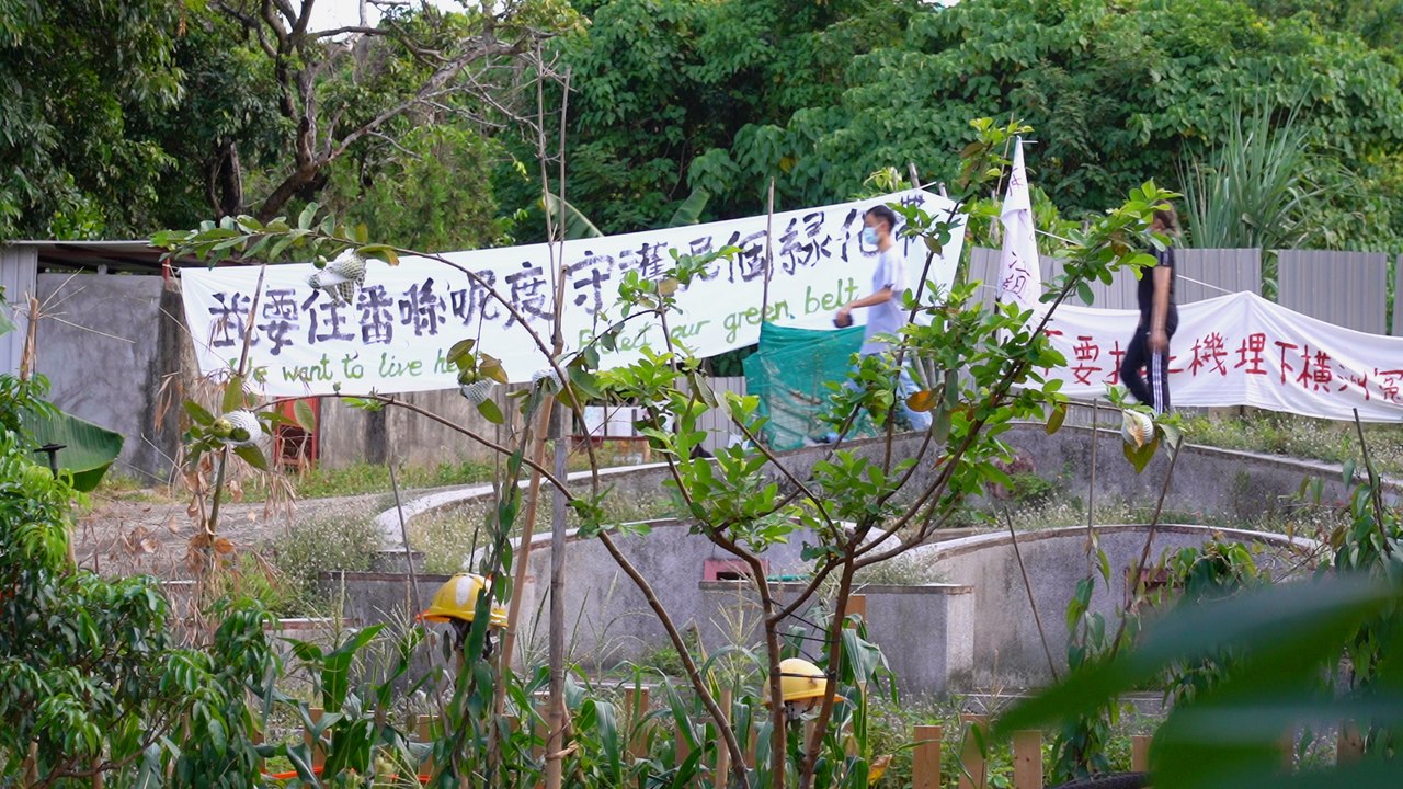 Hong Kong villagers vow to resist eviction over controversial Wang Chau public housing plan
