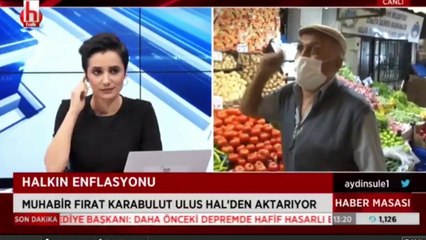 Vatandaşın canlı yayında "Fiyatlar nasıl?" sorusuna yanıtı gündem oldu: Gidiciler, gidici!