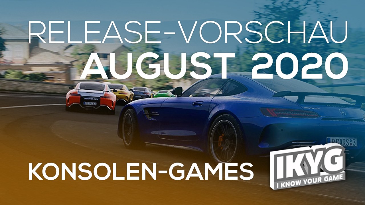Games-Release-Vorschau - August 2020 - KONSOLE