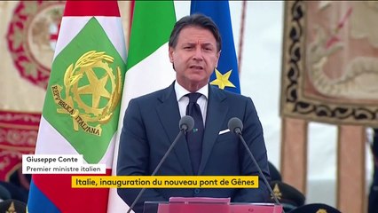 Italie : inauguration du nouveau pont à Gênes