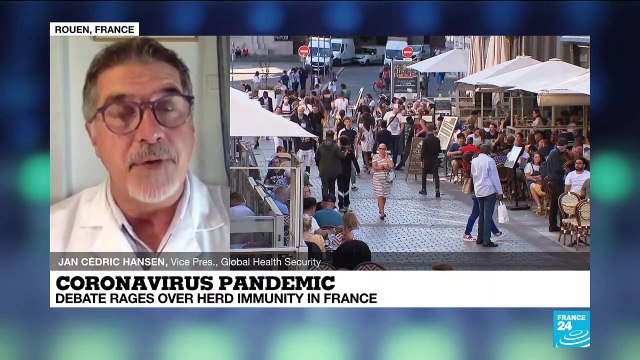 coronavirus pandemic : debate rages over herd immunity in France