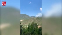 Bir orman yangını da Sinop'ta... Uçak ve helikopterler devreye girdi