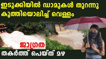 Water Level Increases In Idukki Dam | Oneindia Malayalam