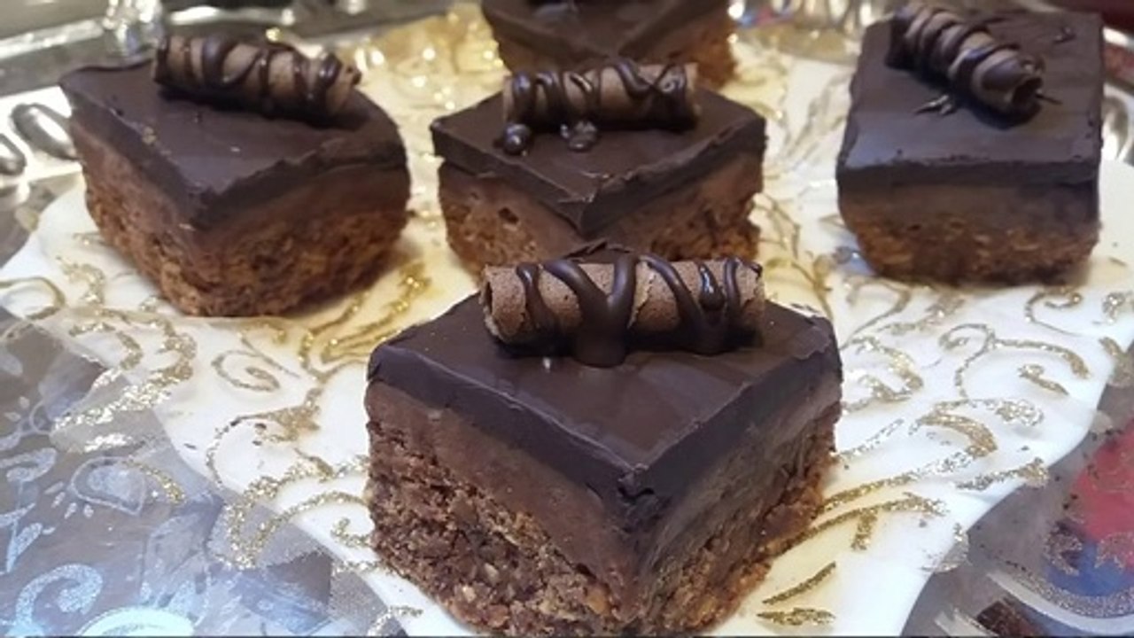 حلويات العيد حلوى بالكابريس وبدون طهي recette gâteaux au  caramel
