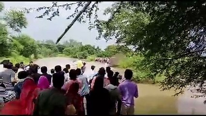 Three missing after vehicle swept away during crossing of rivulet in central India
