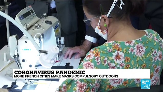 Coronavirus pandemic: more French cities make masks compulsory outdoors