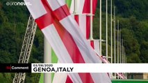 Eine neue Brücke für Genua - nicht ohne Erinnerung an die alte