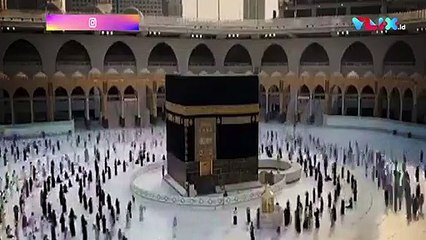 SEJARAH! Penampakan Tawaf di Ka'bah Saat Pandemi COVID-19
