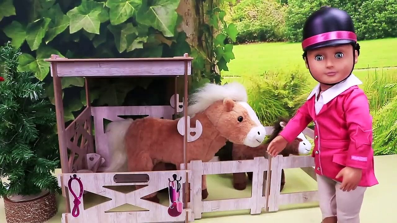Our Generation Doll Dress up for Horse Riding Lesson video Dailymotion