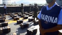 Incautadas más de dos toneladas de cocaína en México