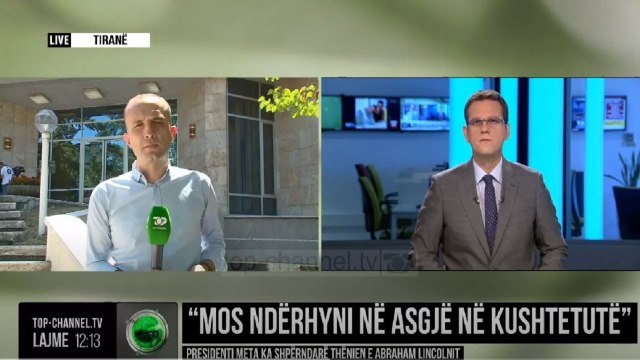 “Mos ndërhyni në asgjë në Kushtetutë”/ Presidenti Meta ka shpërndarë thënien e Abraham Lincolnit