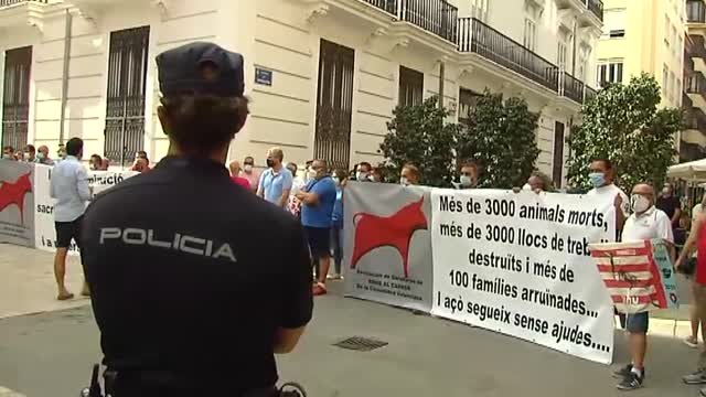 Los ganaderos piden ayudas