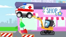 Voiture de Police pour bébés - Dessin animé en français - Voitures pour les enfants