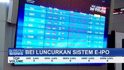 BEI Luncurkan Sistem e-IPO