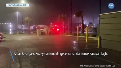 Isaias Kasırgası ABD’nin Doğu Kıyılarında Etkisini Sürdürüyor