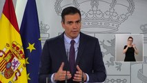 Sánchez anuncia medidas para reactivar la economía