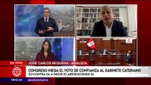 Análisis de la negación del voto de confianza al Gabinete Cateriano | Primera Edición (HOY)