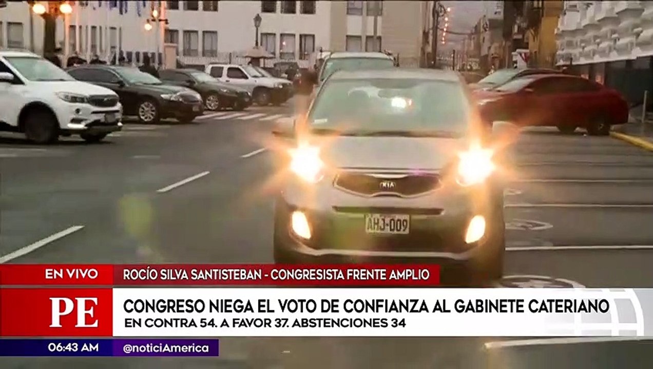 Congresista de Frente Amplio se pronunció acerca de la decisión del Congreso de negar la confianza al Gabinete Cateriano | Primera Edición (HOY)