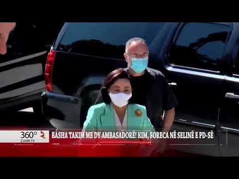 BASHA TAKIM ME DY AMBASADORË! KIM, SORECA NË SELINË E PD SË