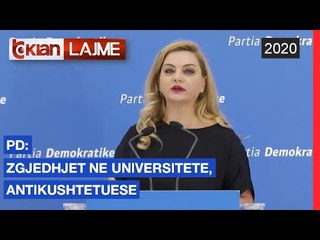 PD: Zgjedhjet ne universitete, antikushtetuese |Lajme-News