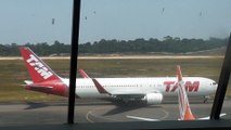 [SBEG Spotting]Boeing 767-300ER PT-MSO decola de Manaus para Guarulhos(01/08/2020)