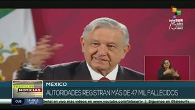 México: casi 440 mil contagios y más de 47 mil muertos por COVID-19