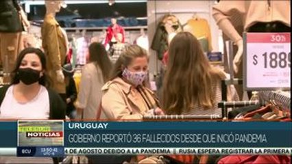 Uruguay: 8 contagios las últimas 24 horas del nuevo coronavirus